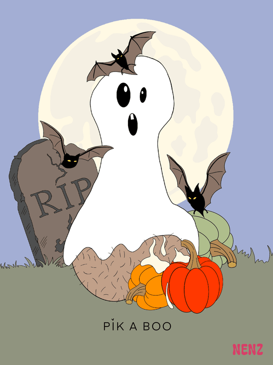 A PiK A BOO! - wenskaarten - NENZ