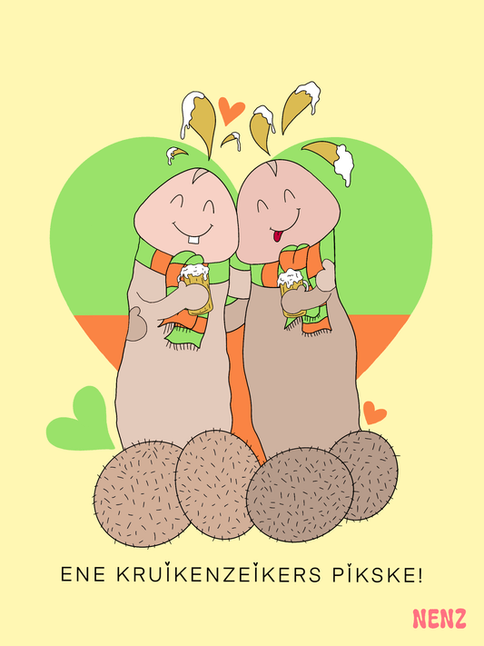 CARNAVALS PiKske - wenskaarten - NENZ