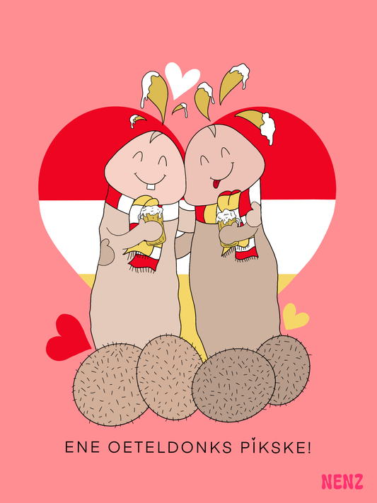 CARNAVALS PiKske - wenskaarten - NENZ