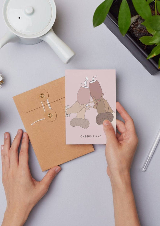CHEERS PiK <3 - wenskaarten - NENZ