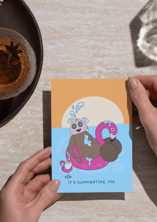 IT’S SUMMERTIME PiK - wenskaarten - NENZ