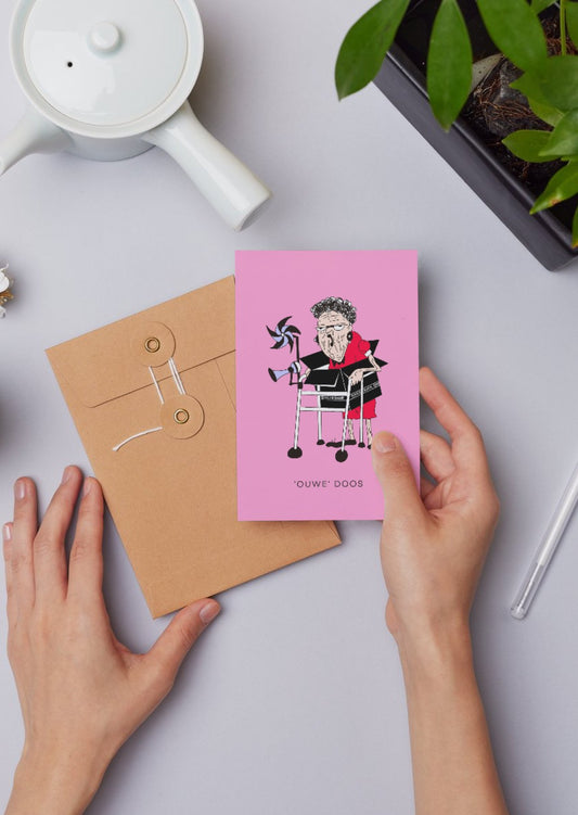 ‘OUWE’ DOOS - wenskaarten - NENZ
