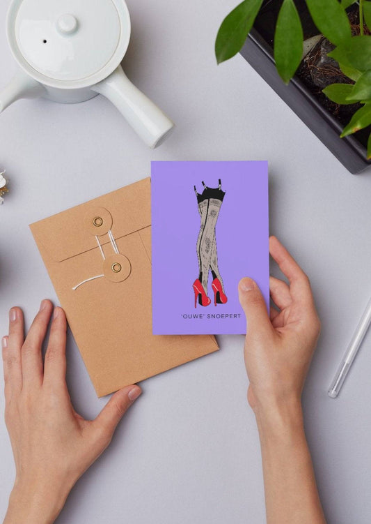 'OUWE' SNOEPERT - wenskaarten - NENZ