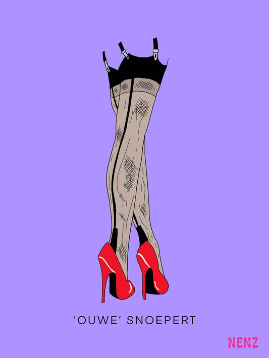 'OUWE' SNOEPERT - wenskaarten - NENZ