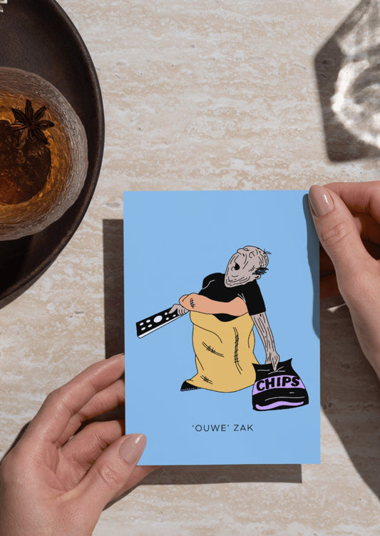 ‘OUWE’ ZAK - wenskaarten - NENZ