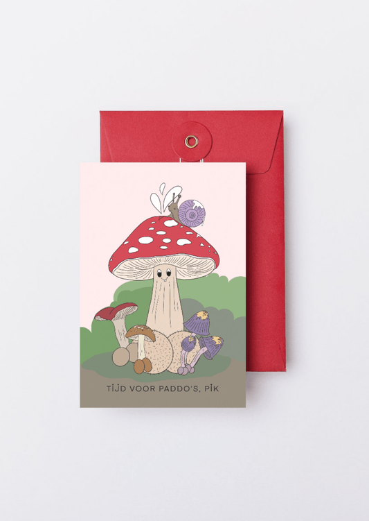 TIJD VOOR PADDO’S, Pik - wenskaarten - NENZ