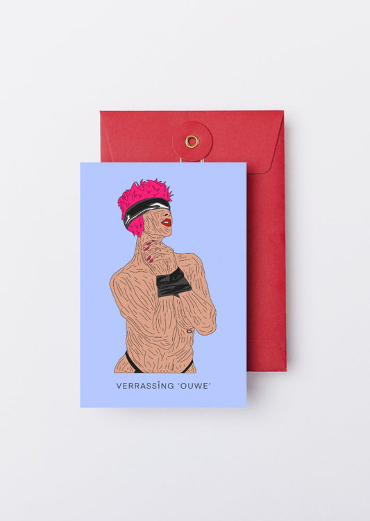 VERRASSING 'OUWE' - wenskaarten - NENZ