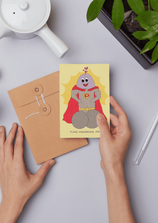 FIJNE VADERDAG, PiK - wenskaarten - NENZ