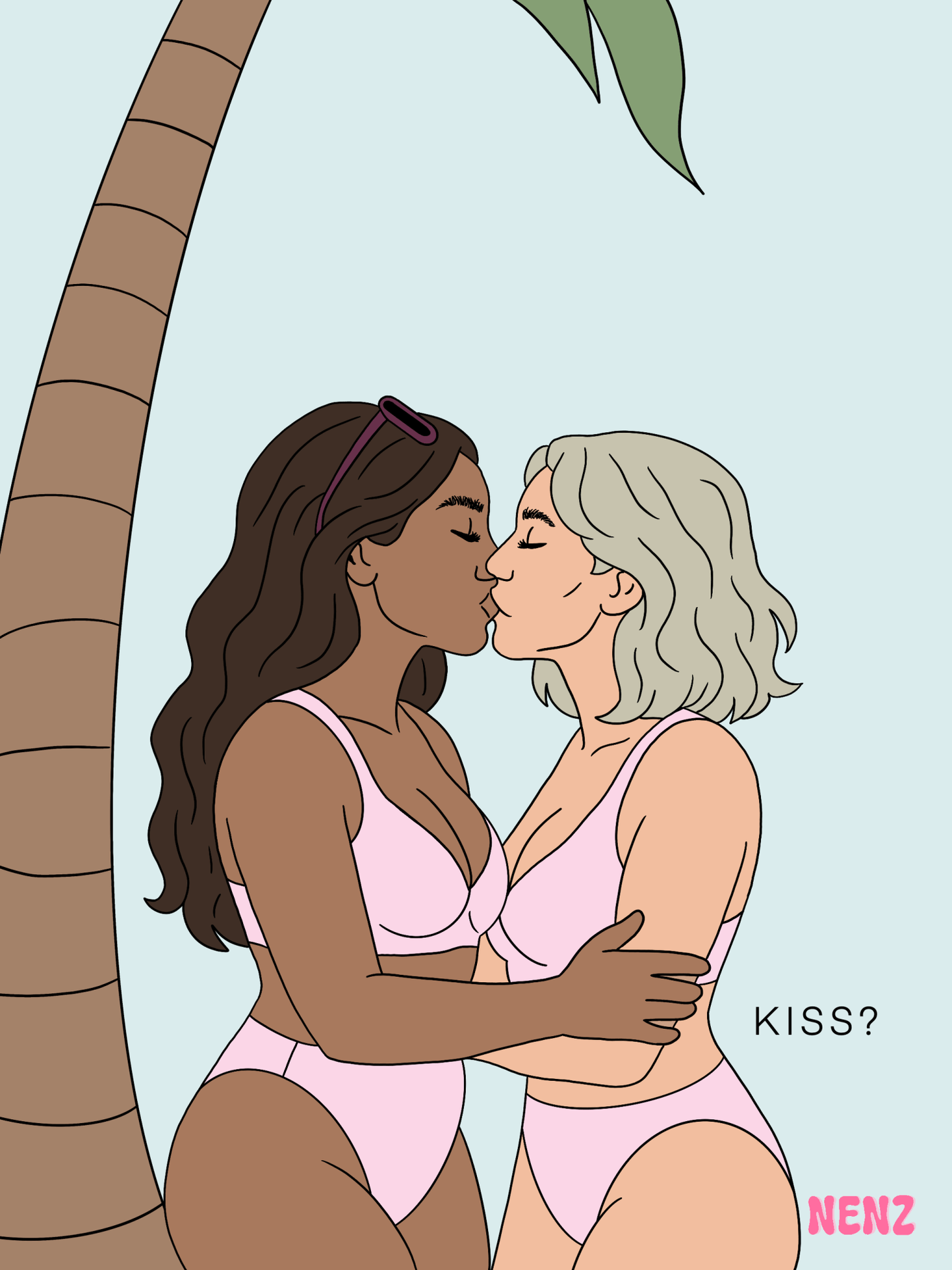 NENZ x SMÈRRIG KISS? - wenskaarten - NENZ
