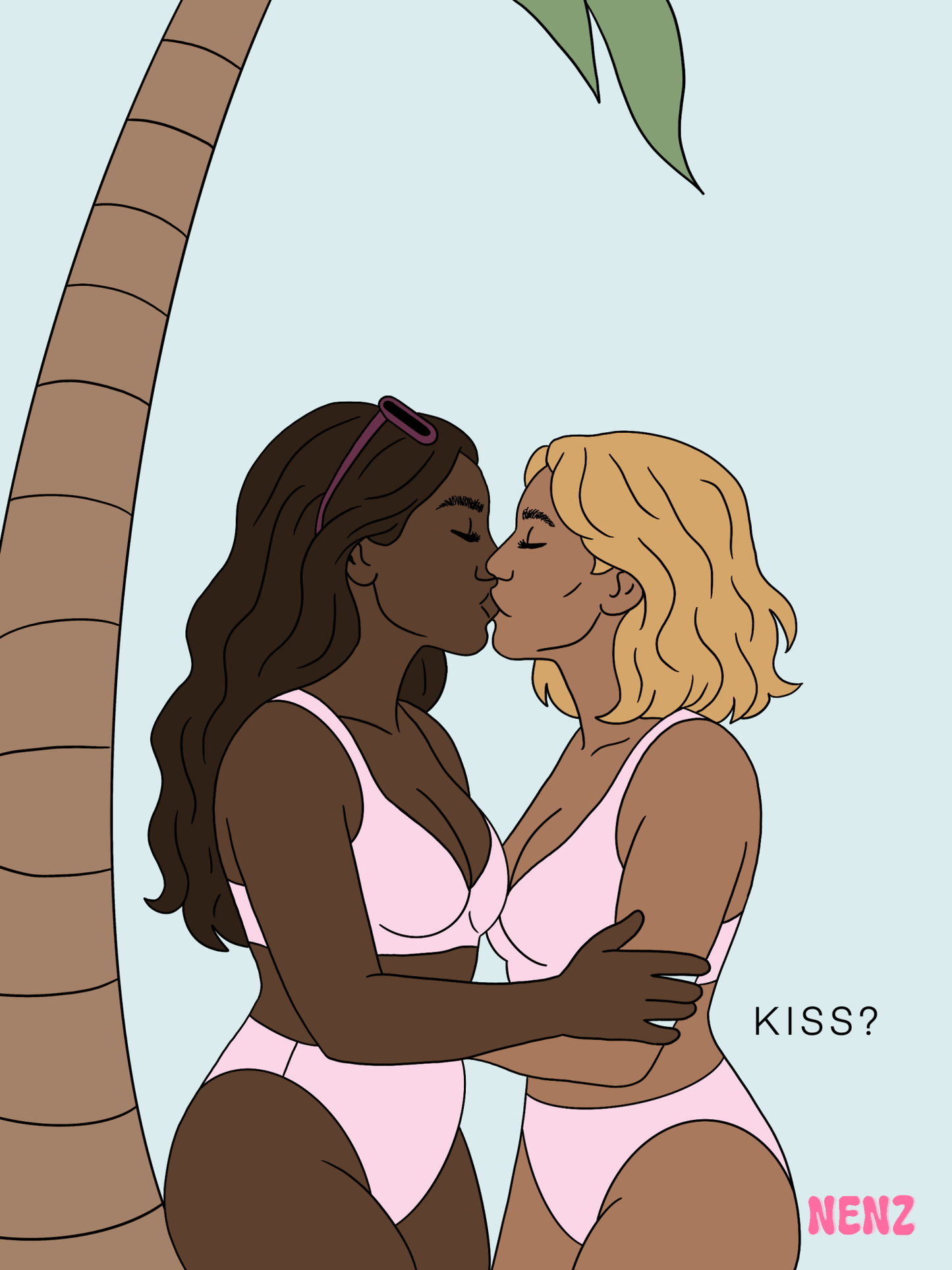 NENZ x SMÈRRIG KISS? - wenskaarten - NENZ