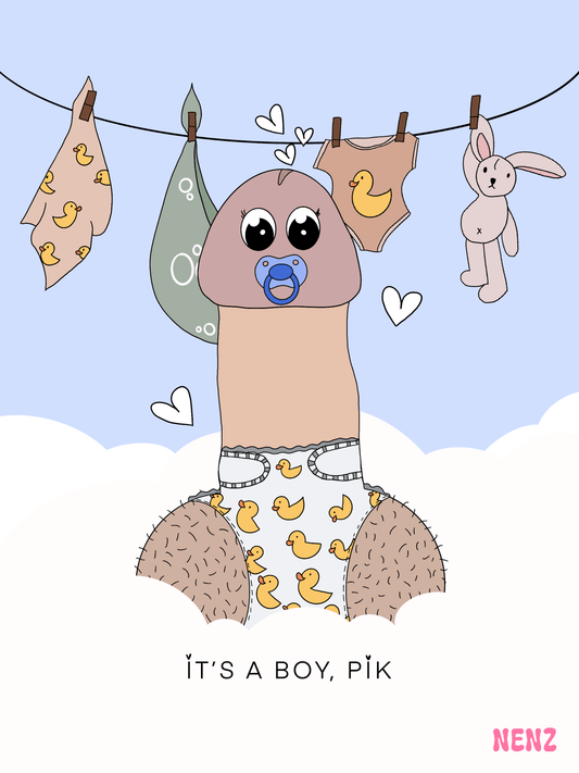 IT'S A ..., PiK - wenskaarten - NENZ