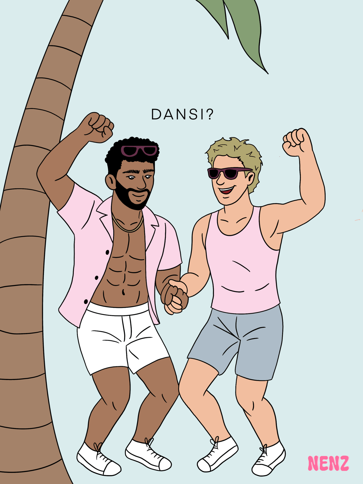 NENZ x SMÈRRIG DANSI? - wenskaarten - NENZ