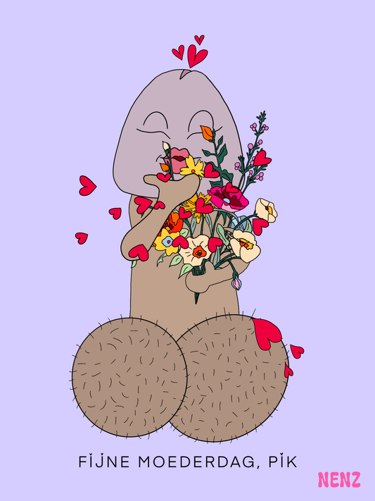 FIJNE MOEDERDAG, PiK - wenskaarten - NENZ