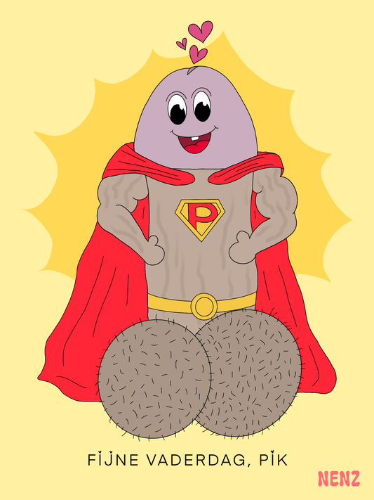 FIJNE VADERDAG, PiK - wenskaarten - NENZ