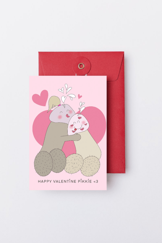 HAPPY VALENTIJN PiKKIE - wenskaarten - NENZ