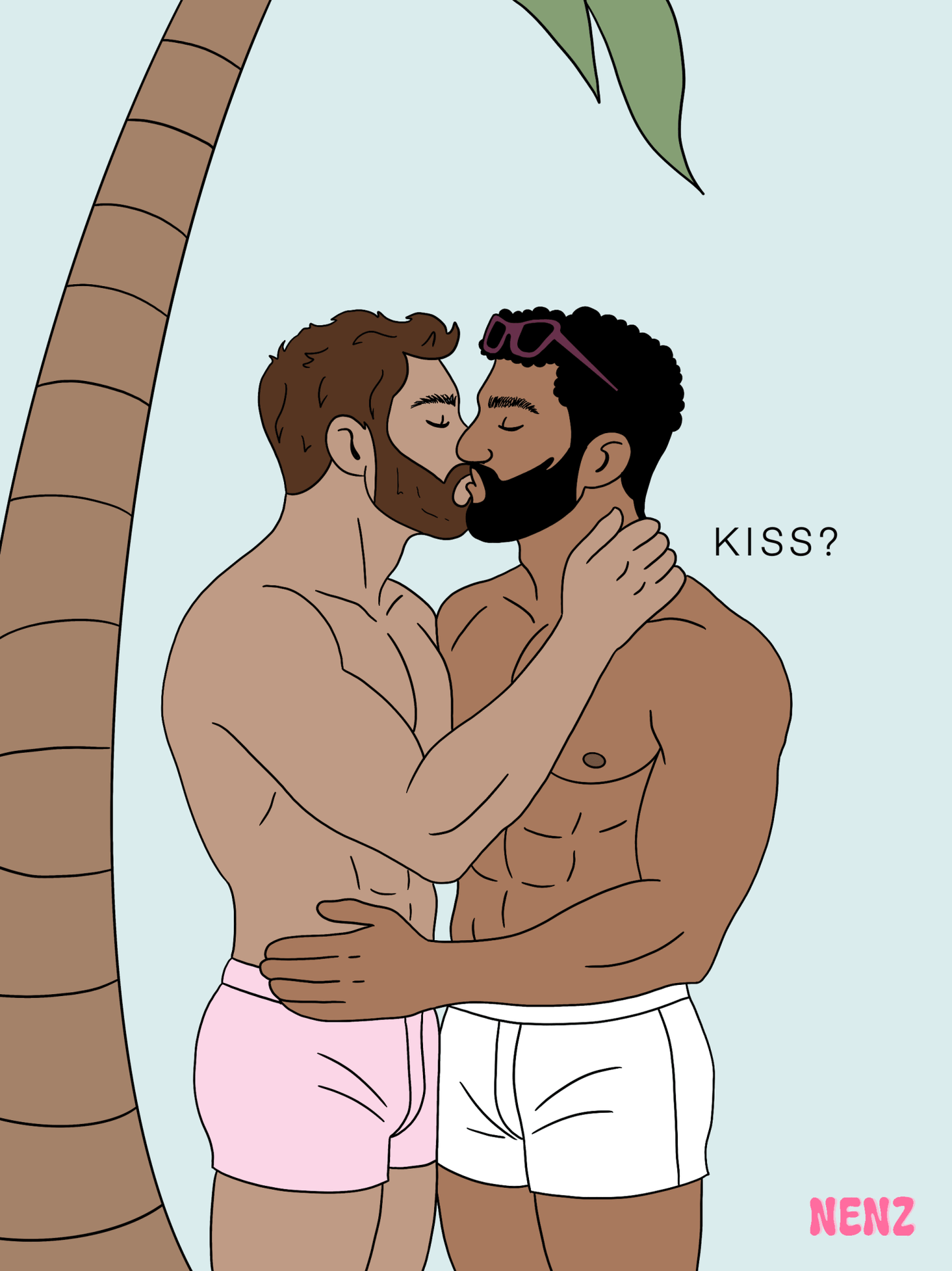 NENZ x SMÈRRIG KISS? - wenskaarten - NENZ