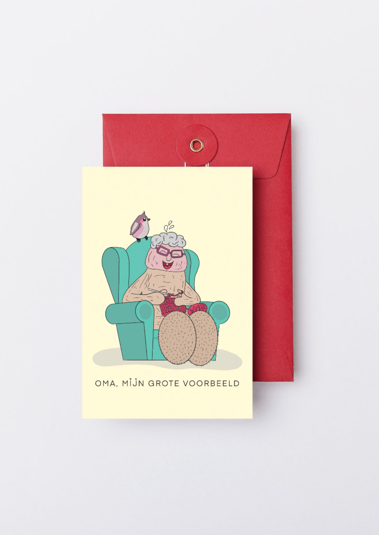 MIJN GROTE VOORBEELDEN - wenskaarten - NENZ