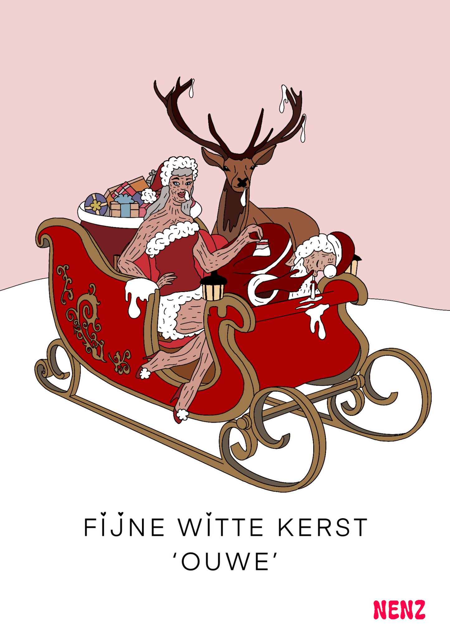 FIJNE WITTE KERST 'OUWE' - Studio NENZ