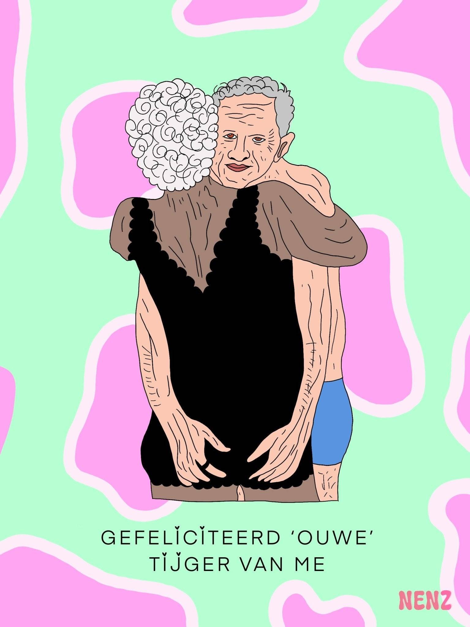 GEFELICITEERD 'OUWE' - Studio NENZ