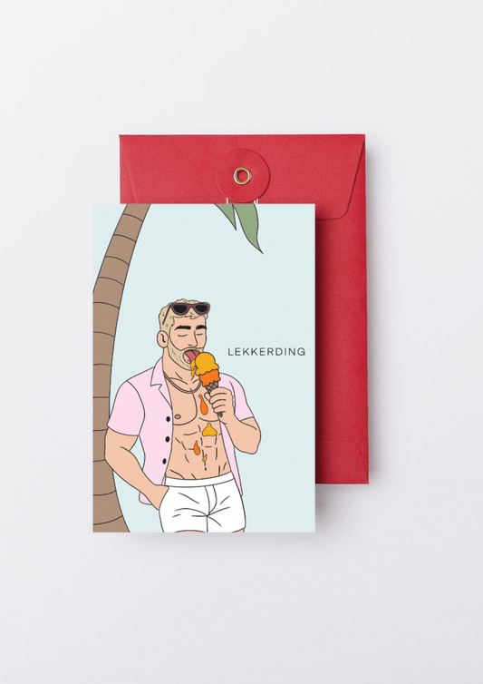 NENZ x SMÈRRIG LEKKERDING! - wenskaarten - NENZ