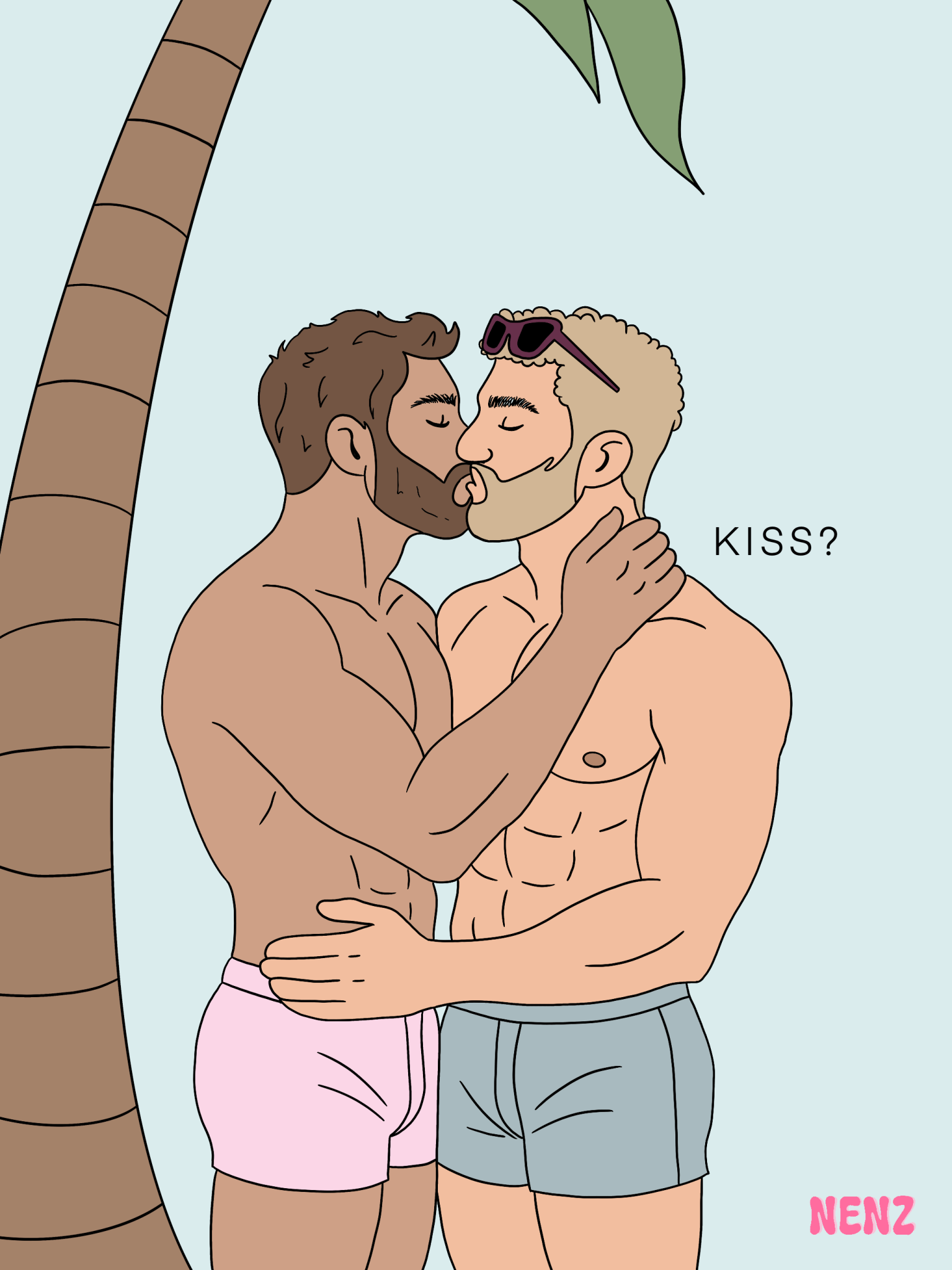 NENZ x SMÈRRIG KISS? - wenskaarten - NENZ