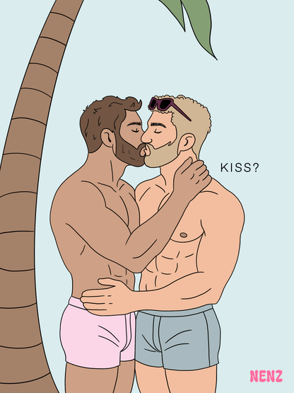 NENZ x SMÈRRIG KISS? - wenskaarten - NENZ