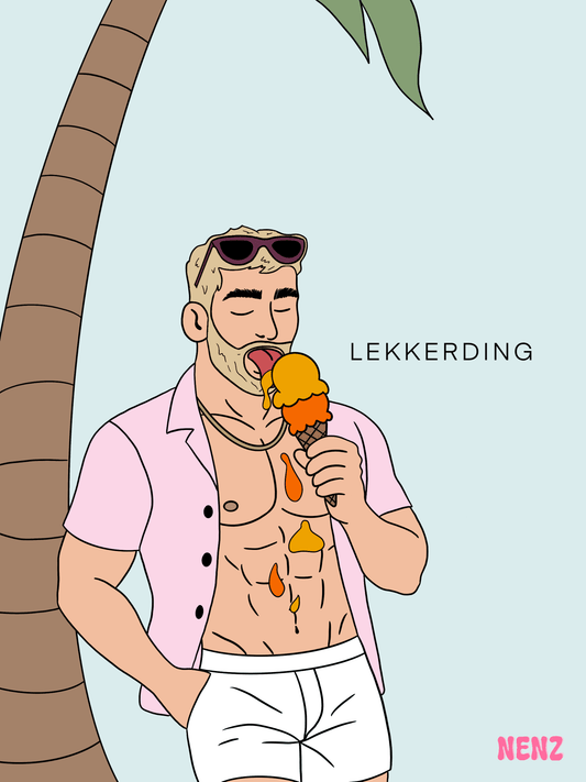 NENZ x SMÈRRIG LEKKERDING! - wenskaarten - NENZ