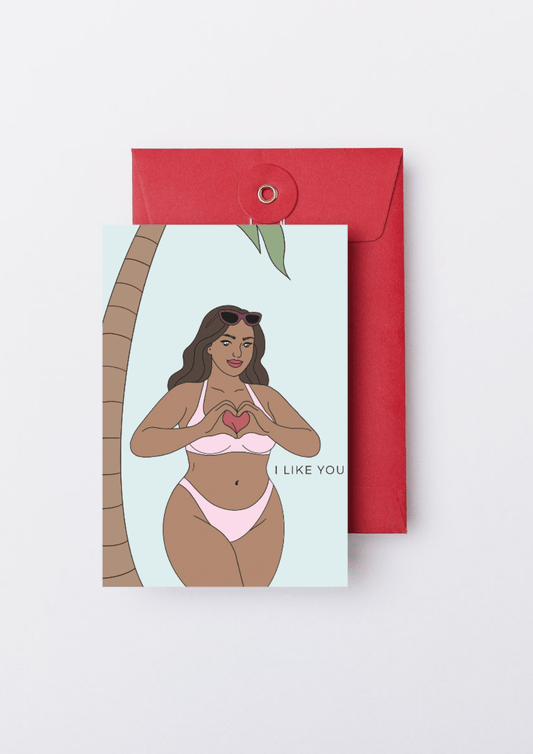 NENZ x SMÈRRIG I LIKE YOU - wenskaarten - NENZ