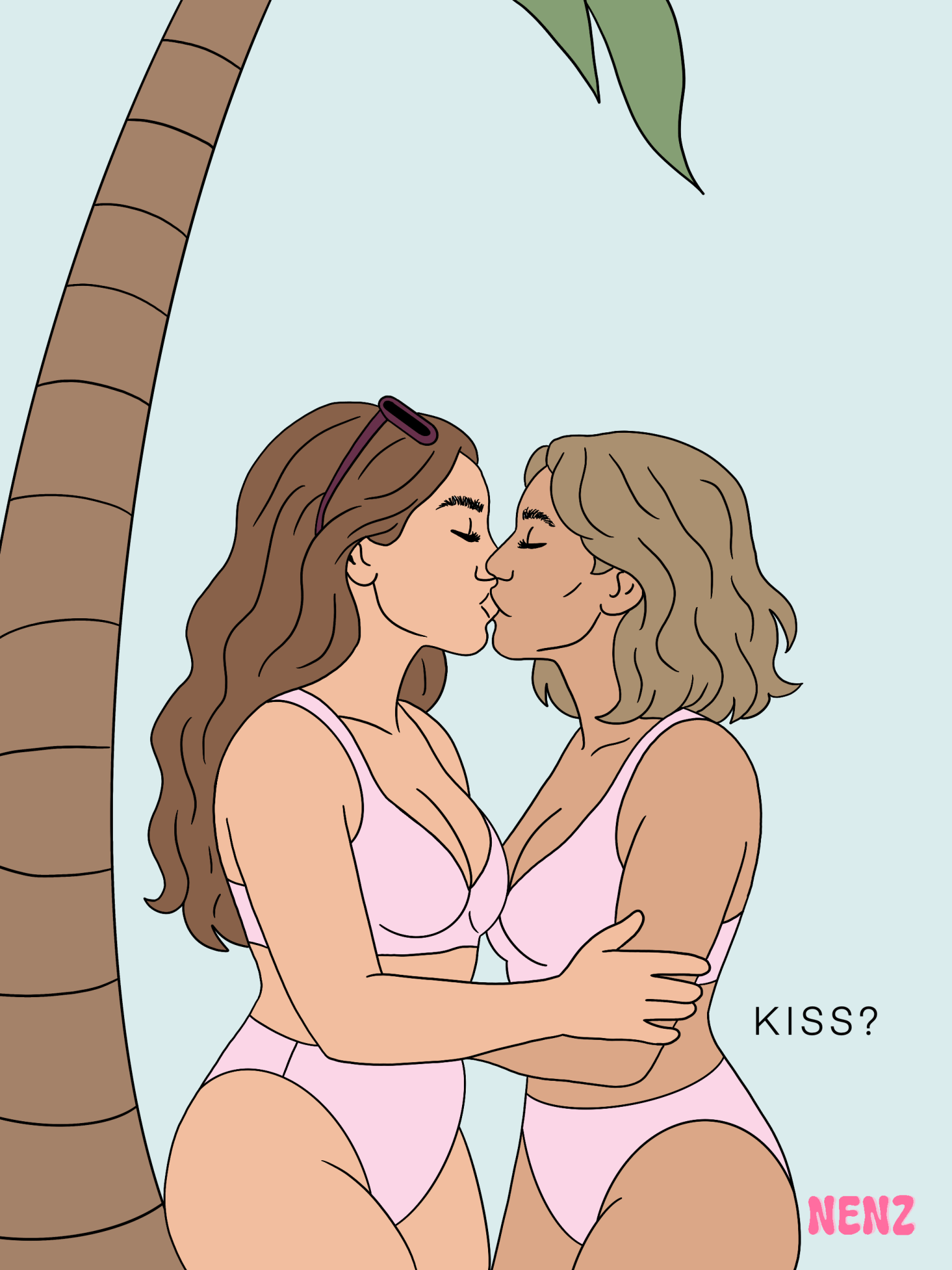 NENZ x SMÈRRIG KISS? - wenskaarten - NENZ