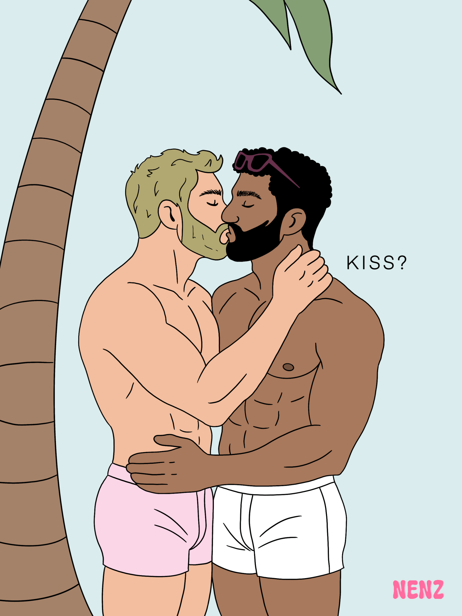 NENZ x SMÈRRIG KISS? - wenskaarten - NENZ